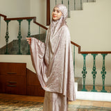 Bianca Prayer Embroidery Set Velvet Nude Lozy x Bianca