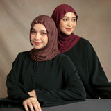 Multiway Easy Scarf Mahogany