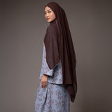 Dyna Classic Shawl Choco Blue New