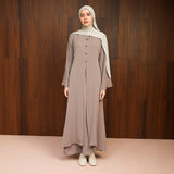 Artha Outer Dress Soft Brown