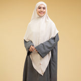 Sara Khimar Bandana Cream Almond