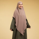 Sara Khimar Bandana Soft Brown