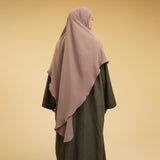 Sara Khimar Bandana Soft Brown