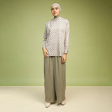 Richa Blouse Olive Petal L-XL