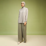 Richa Blouse Olive Petal L-XL