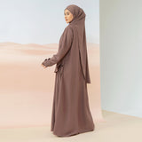 Haza Abaya Set Coffee
