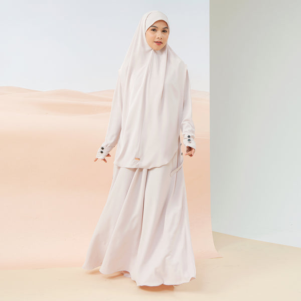 Haza Abaya Set Peony