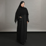 Fara Abaya Dress Black