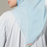 Paris Embroidery Signature Square Ice Blue (Lozy X Hamidah)