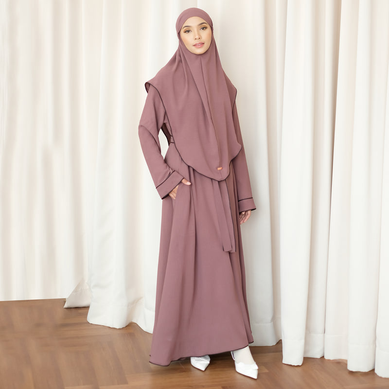 Hafiza Abaya Set Sparrow