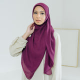 Mima Square Syari (Hijab Segiempat Syari) Magenta