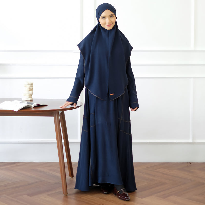 Haniya Abaya Set Navy