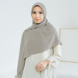 Mima Square Syari (Hijab Segiempat Syari) Natural