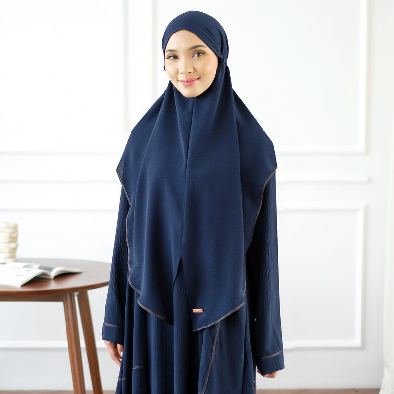 Haniya Abaya Set Navy