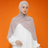 Ten Shawl Oatmilk (Tencel Curved Pashmina Special Anniversary Collections)