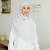 Mima Square Syari (Hijab Segiempat Syari) Off White