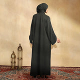 Aisha Abaya (Abaya Dress Haji dan Umrah) Midnight New Material