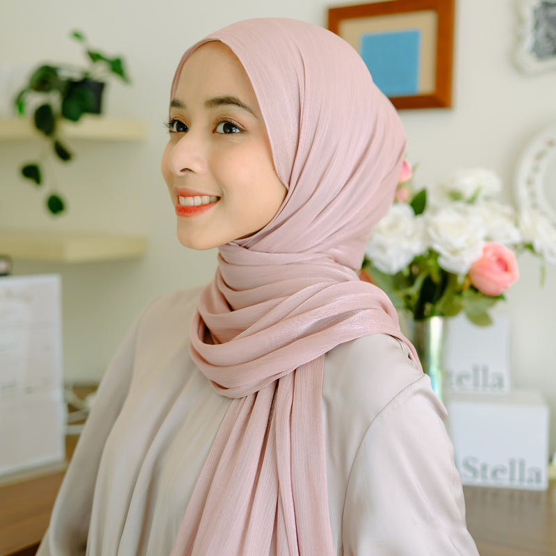 Yora Silk Shawl Peony