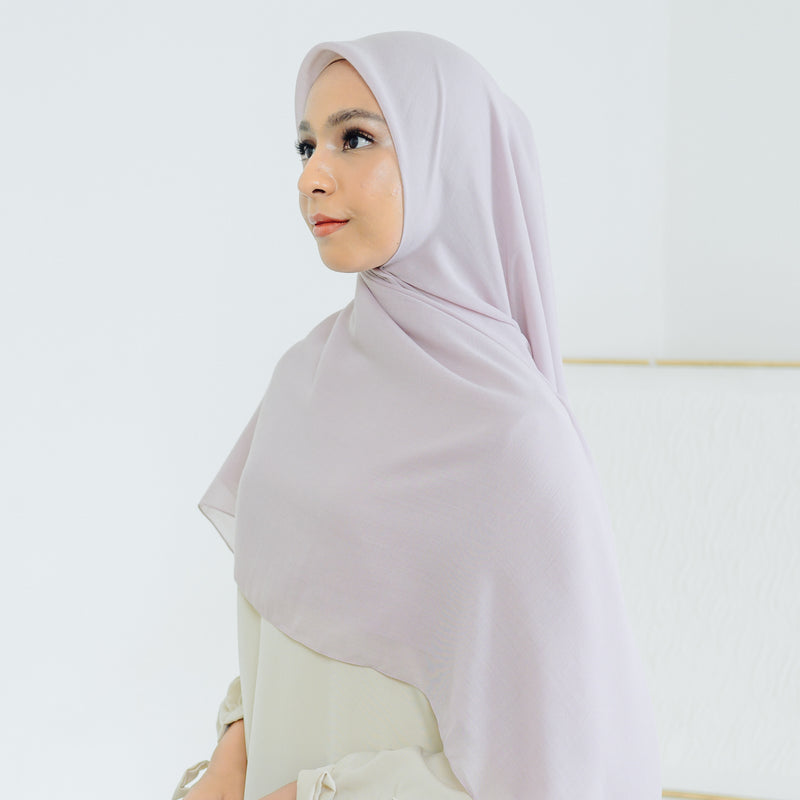 Mima Square Syari (Hijab Segiempat Syari) Purple Blush