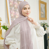 Yora Silk Shawl Purple Pastel