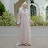 Sadine Silk Dress Ivory