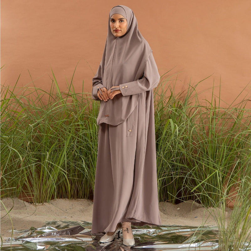 Asma Abaya Set Sparrow S-M