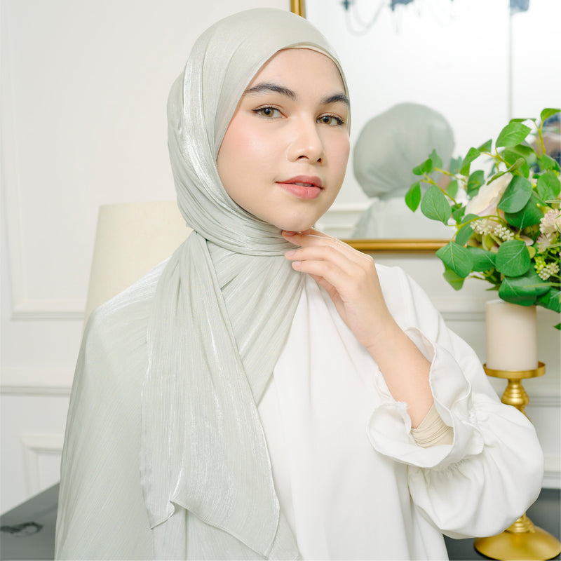 Yora Silk Shawl Soft Sage