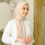 Theya Voal Square Soft Beige (New Material)