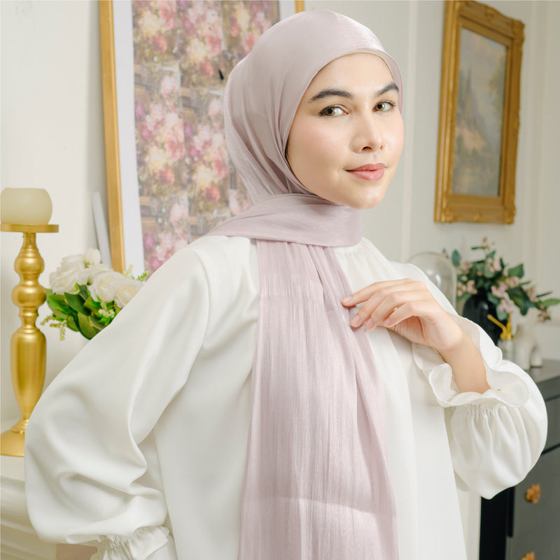 Yora Silk Shawl Soft Lilac