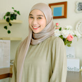 Yora Silk Shawl Soft Nude