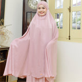 Humaira Prayer Set Mauve Glow (New Pouch)