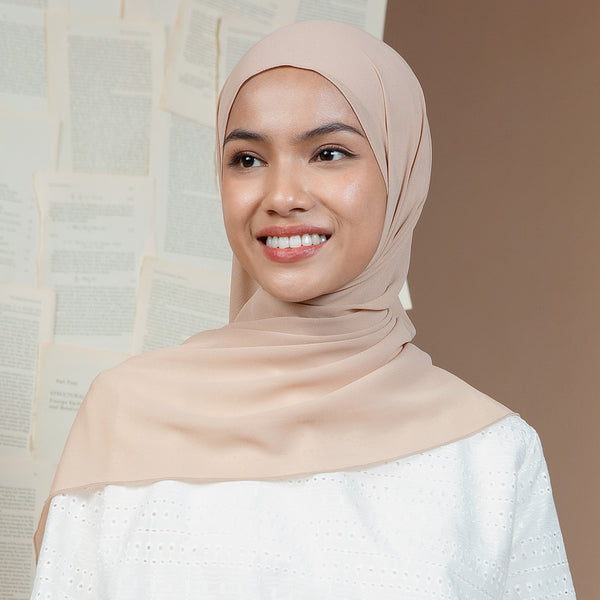 Oval Shawl Lozy x Lesti Latte