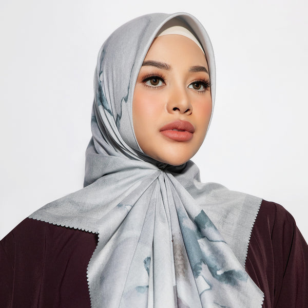 Aurel Scarf Exclusive Pattern Taffy Grey Series 2