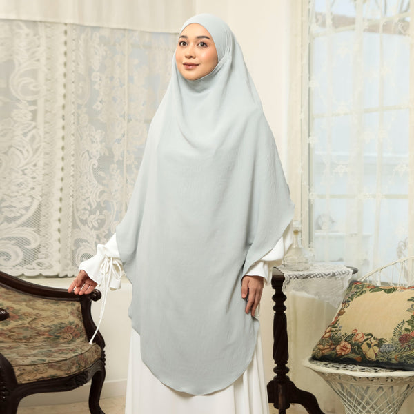 Nahda French Khimar Sage L-XL