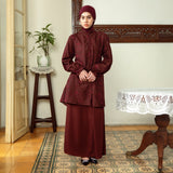 Artea Embroidery Tunik Burgundy L-XL