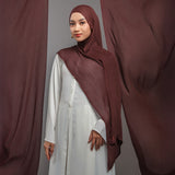 Viscose Linen Highlight Burgundy