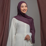 Viscose Linen Highlight Plum Berry