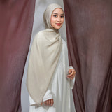 Viscose Linen Highlight Almond Milk
