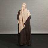 Fara Abaya Dress Mahogany