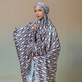 Tied Prayer Set Petal Rose