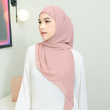 Bawal Inner Square Dark Nude Pink New