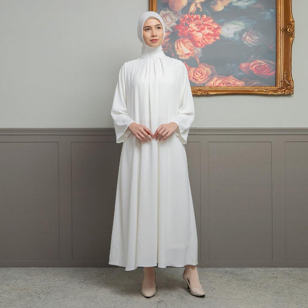 Azura Abaya Dress Broken White
