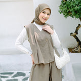 Nami Vest Soft Brown