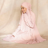 Shameera Prayer Set Series 2 in Blush Pink (Lozy x Hamidah)