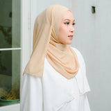 Bawal Shawl (Pashmina Ceruti Babydoll) Light Cream