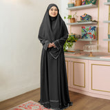 Sadia Abaya Set Black