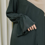 Haila Abaya Knit Black