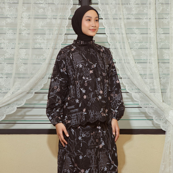 Floure Embroidery Set Noir Black L-XL Series 4