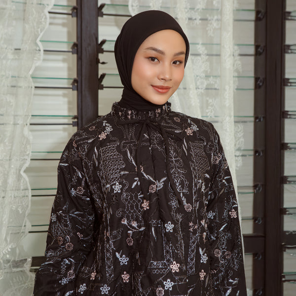 Floure Embroidery Set Noir Black L-XL Series 4