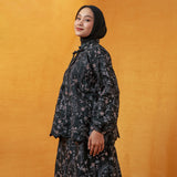 Floure Embroidery Set Noir Balck L-XL Series 5